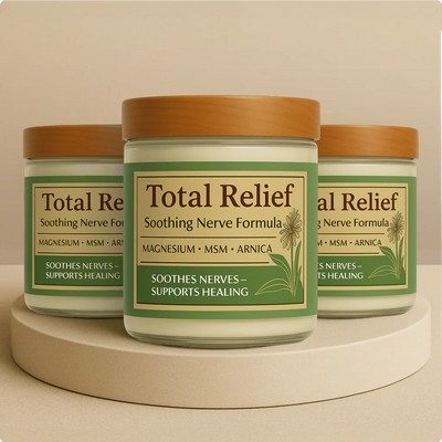 Total Relief Magnesium Cream 1 Jars Packag
